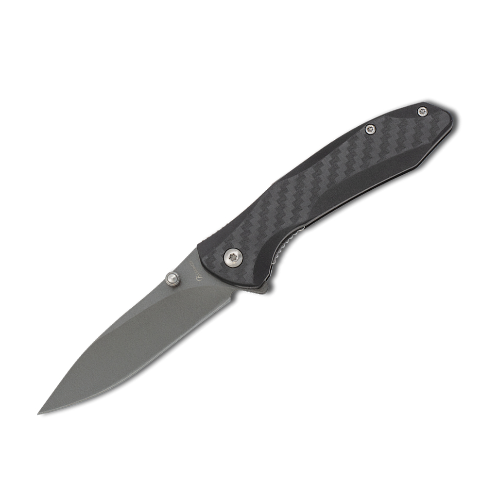 Navaja táctica con hoja de 8 cm con recubrimiento de titanio