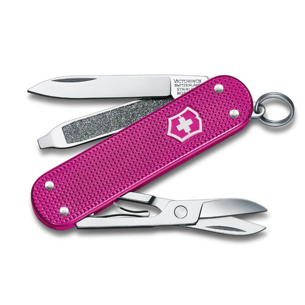 Navaja Suiza Victorinox Classic SD Alox Flamingo Party