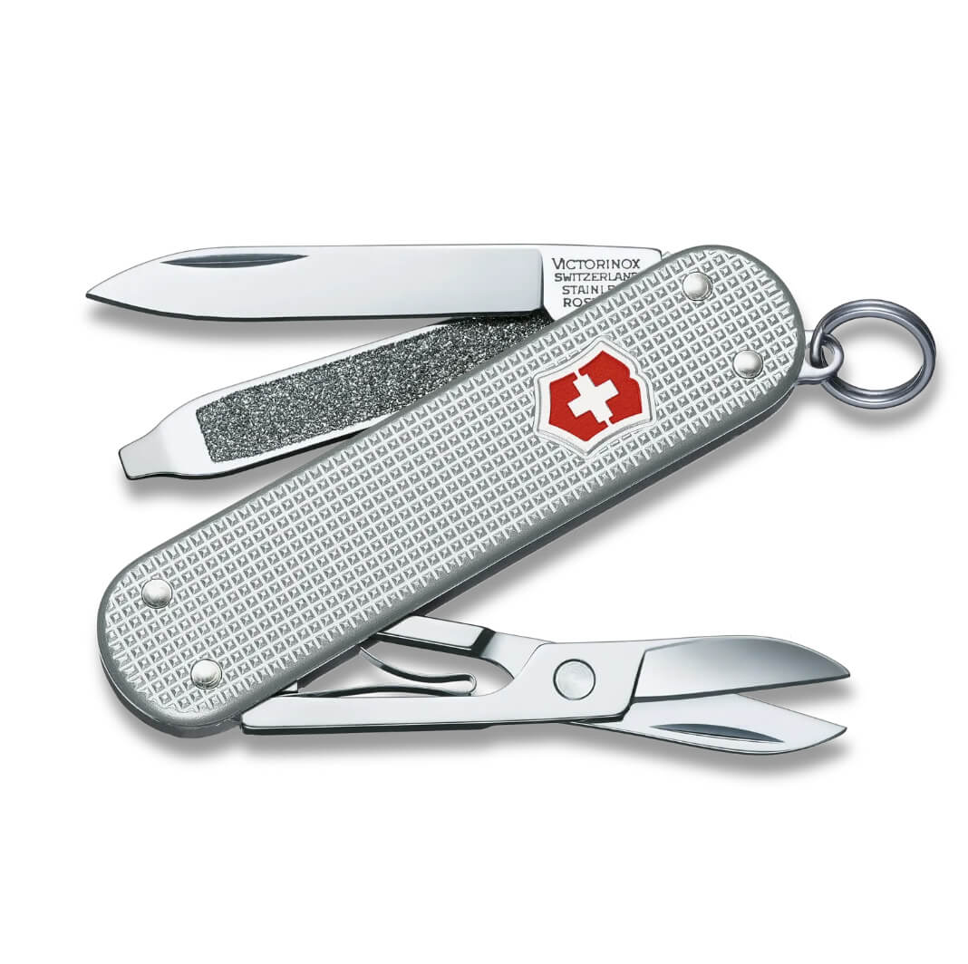 Couteau suisse Victorinox Classic SD Alox en argent avec 5 foncti...