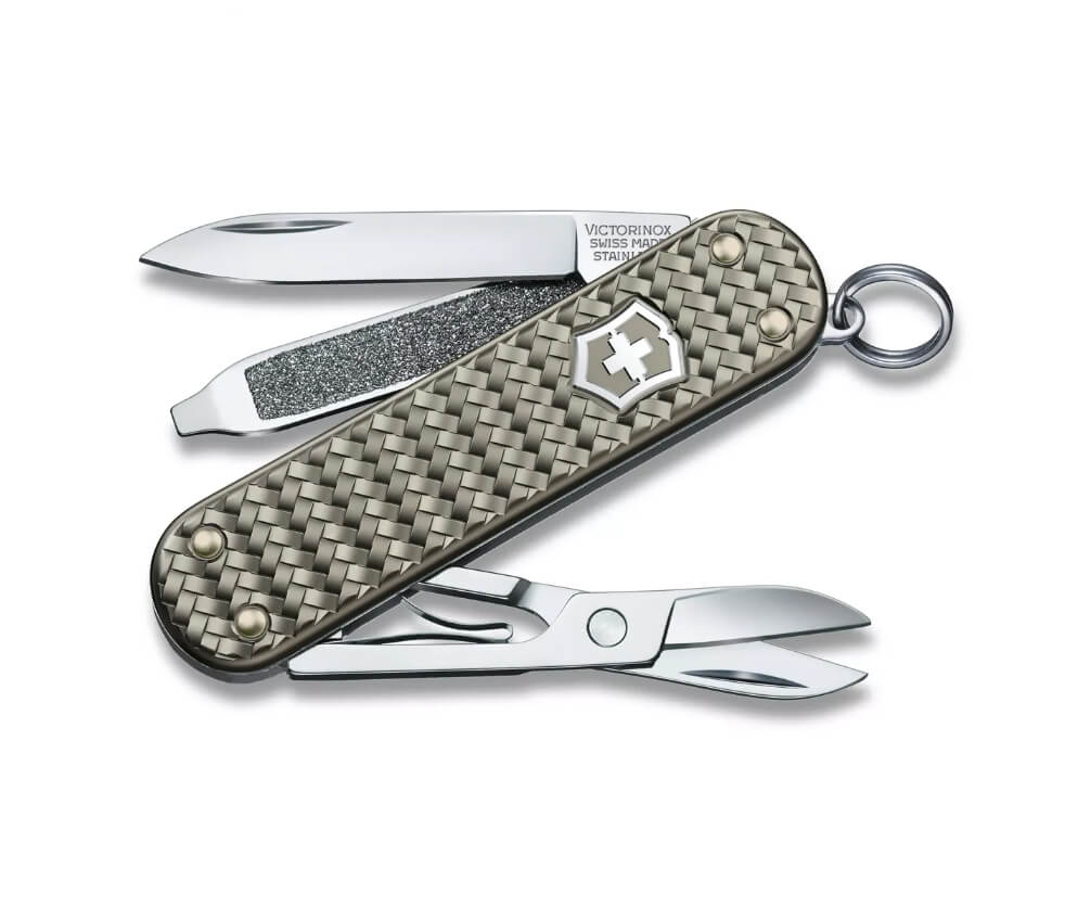 Couteau suisse Victorinox Classic SD Precious Alox Grise