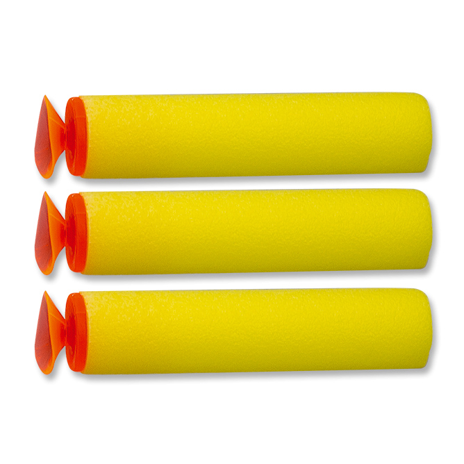 Pack de 3 ventosas de goma espuma de recambio