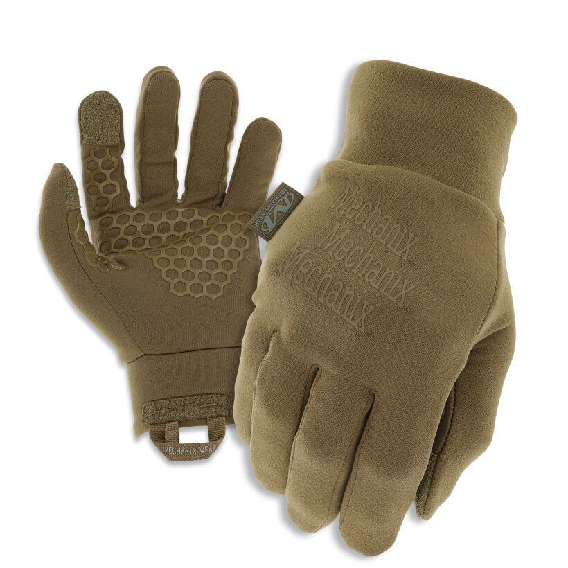 Guantes tácticos Mechanix Coldwork Base Layer coyote talla XXL