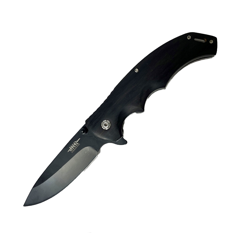 Canivete JKR com cabo de madeira preta