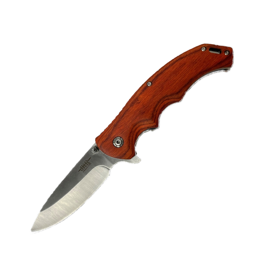 Canivete JKR com cabo de madeira vermelha