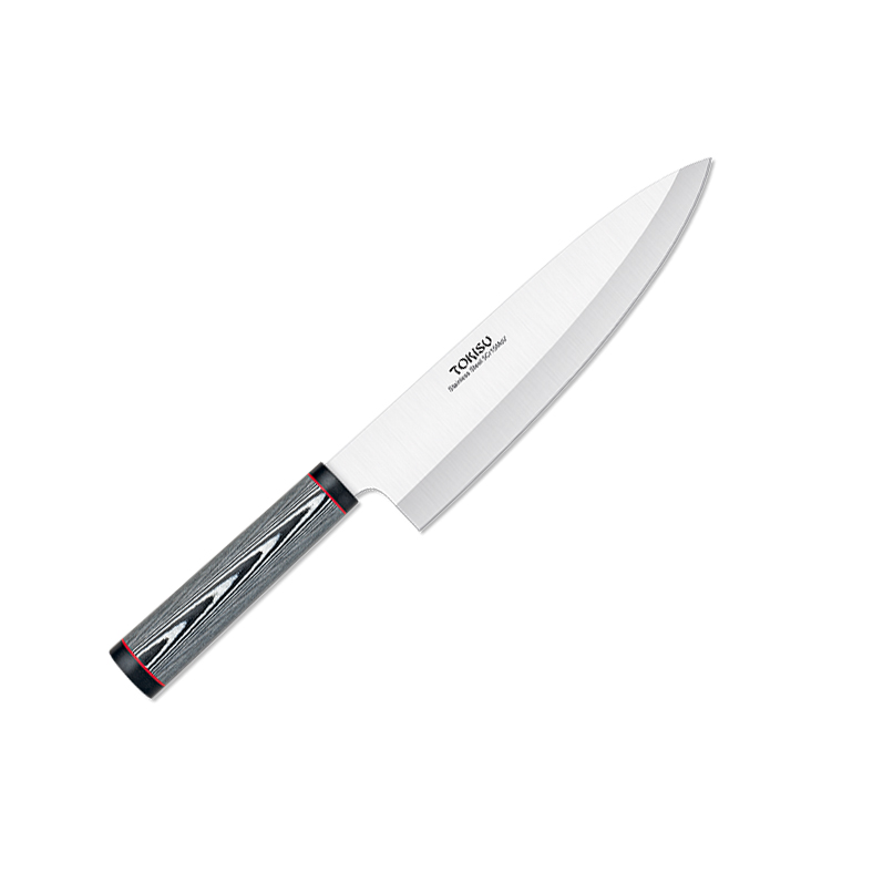 Cuchillo de cocina Gyuto con hoja de 21.5 cm y mango de G10 patró...