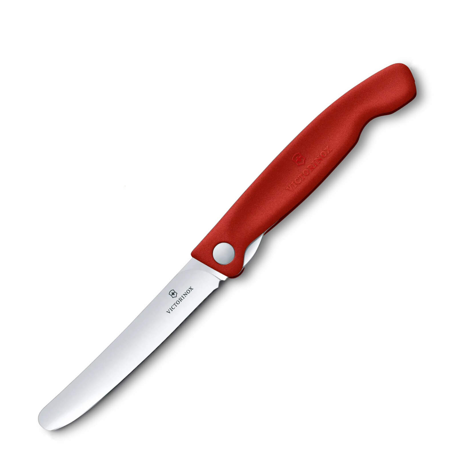 Faca de mesa dobrável Victorinox Swiss Classic com rebordo liso e...