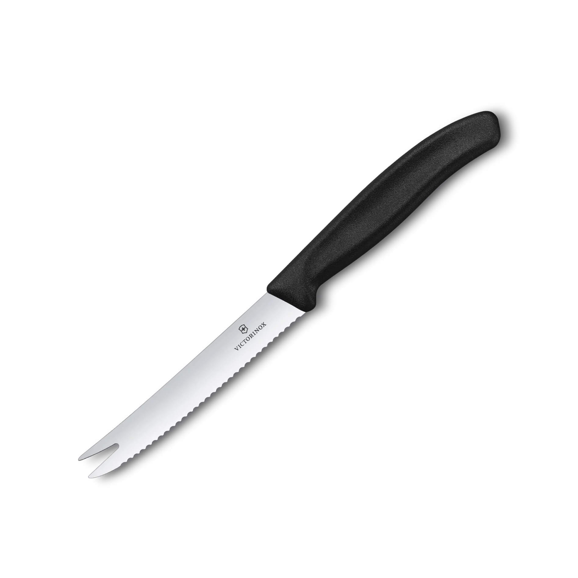 Cuchillo para queso y salchicha Victorinox Swiss Classic filo den...