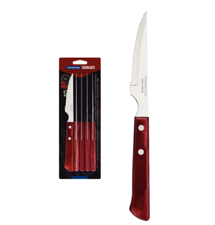 Set cuchillos para barbacoa de 6 piezas Tramontina