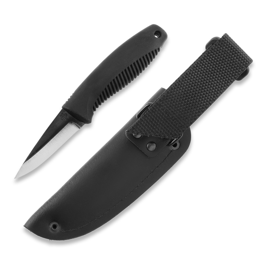 Cuchillo de supervivencia Peltonen M23 Ranger Cub con funda de piel