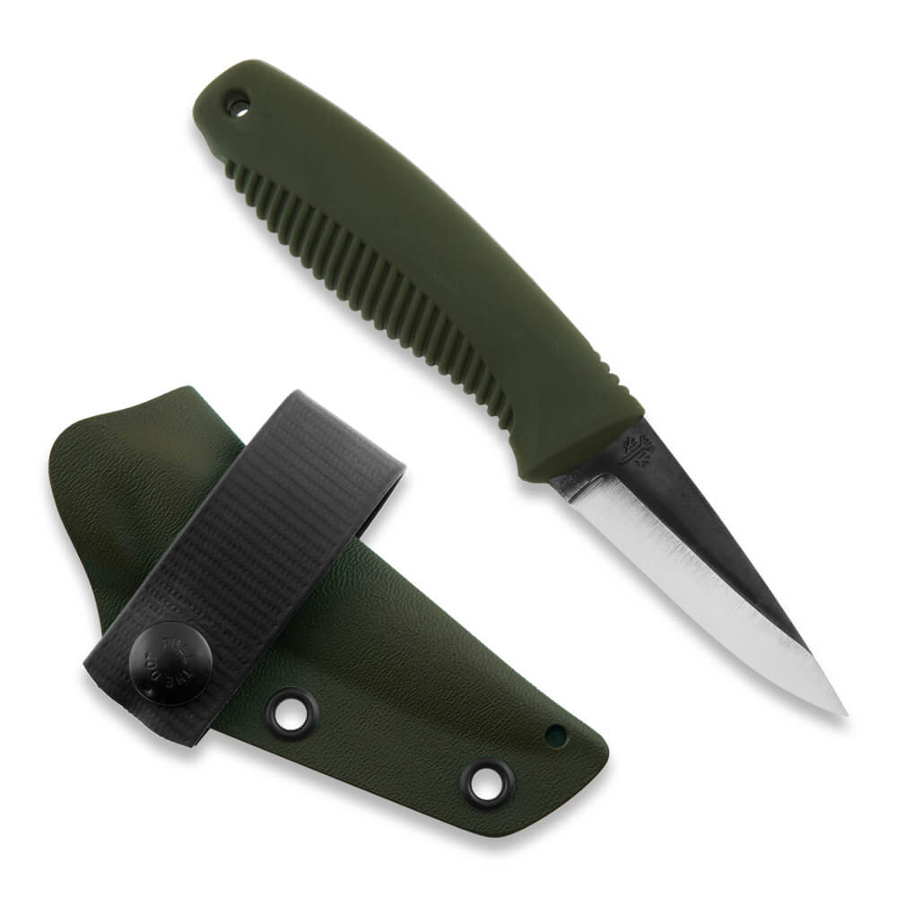 Cuchillo de supervivencia Peltonen M23 Ranger Cub con mango TPE v...