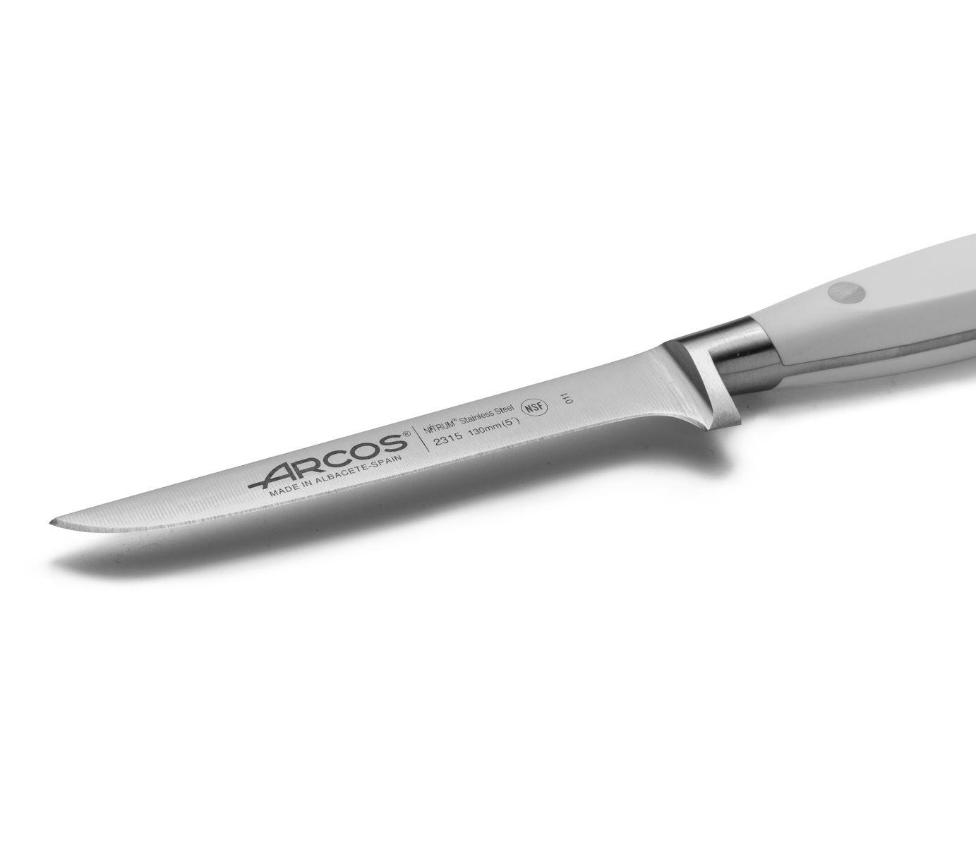 Cuchillo deshuesador Arcos Riviera Blanca 13 cm