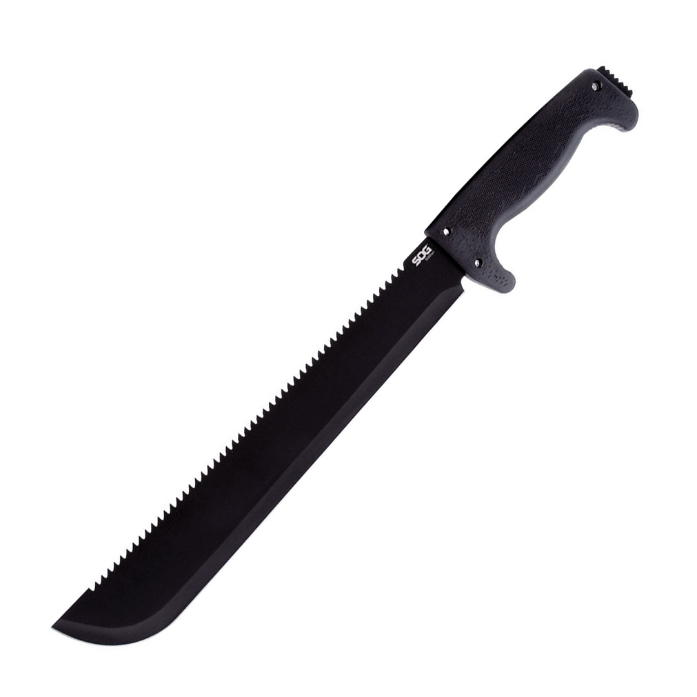 Machete SOG de 13 pulgadas con hoja de acero inoxidable