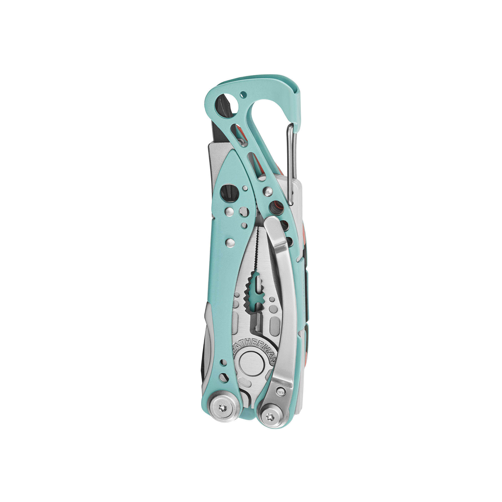 Alicate multiferramenta Leatherman Skeletool CX Paradise de 7 utilizações