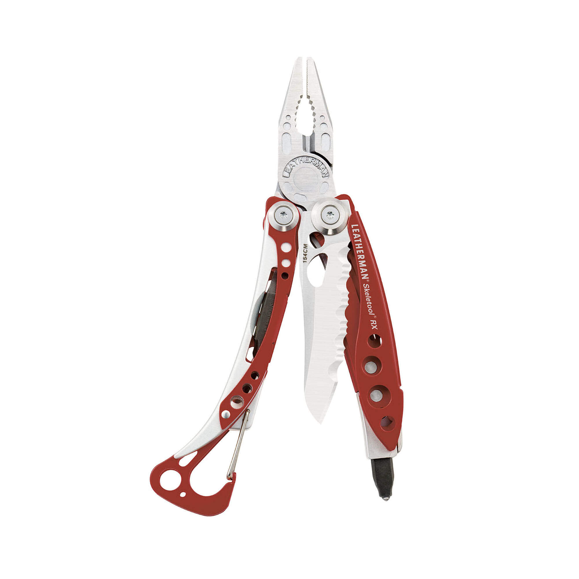 Alicate multiferramenta Leatherman Skeletool RX vermelho