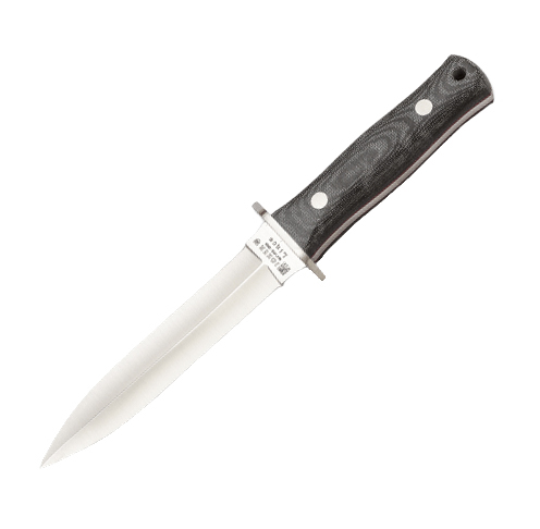 Cuchillo de caza Joker Lince mango micarta negra