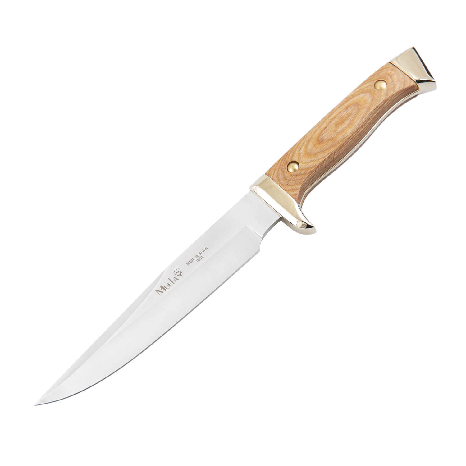 Cuchillo Muela 3160-M con hoja satinada de 16 cm y mango de zamak...