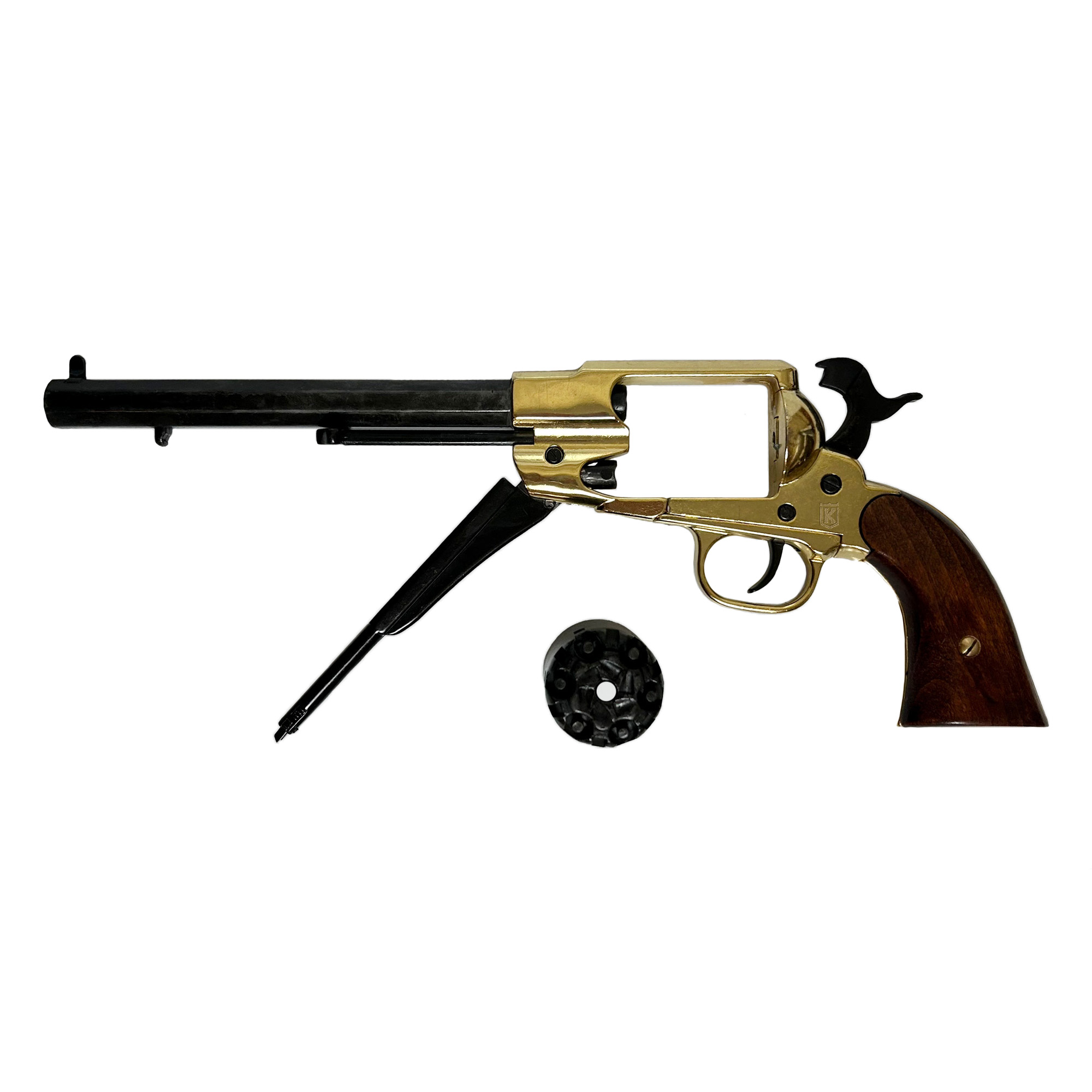 Réplique Remington 1858 Percussion Brass Revolver