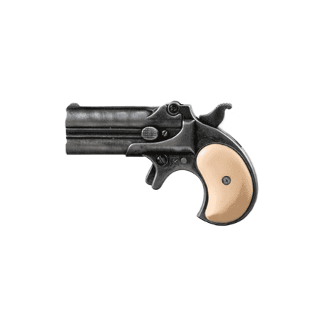 Réplica da pistola Double Derringer Mod.95 em marfim