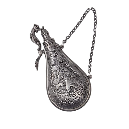 Porta-objectivas em metal com acabamento azulado