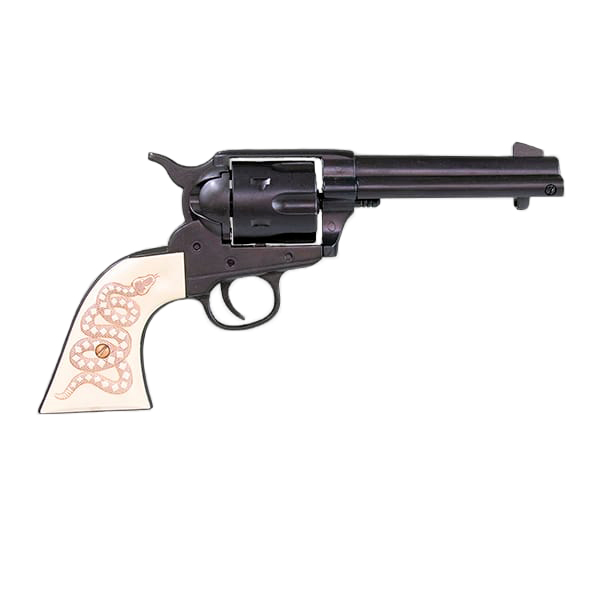 Réplica revolver Colt 45 Kolser FAST DRAW 4’75 black snake