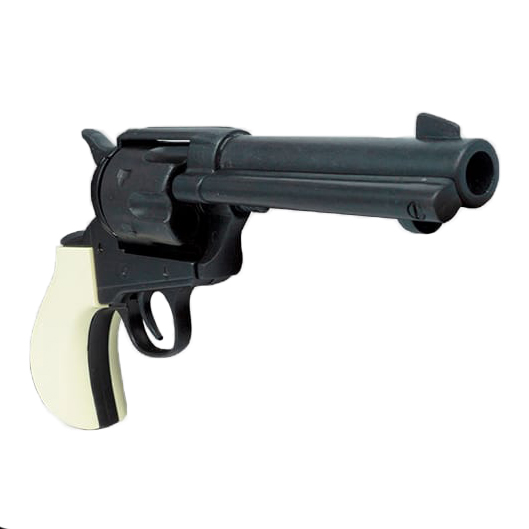 Réplica de revolver Thunderer Kolser con cacha marfil y cuerpo ne...