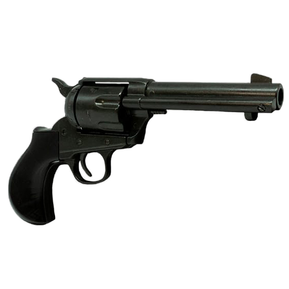 Réplica de revolver Thunderer Kolser con cacha negra y cuerpo neg...