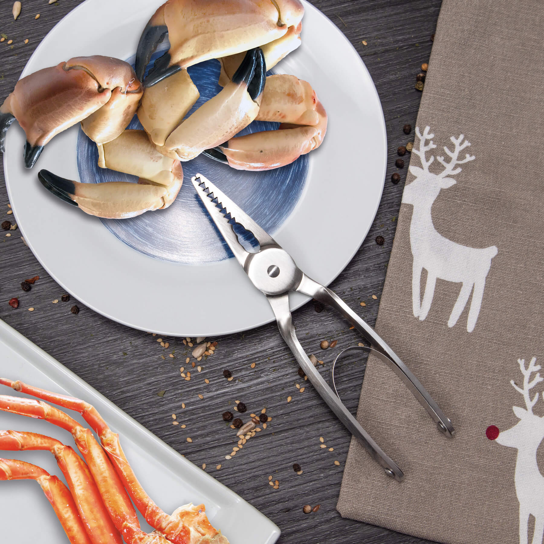 Corta mariscos pequeño 3 Claveles