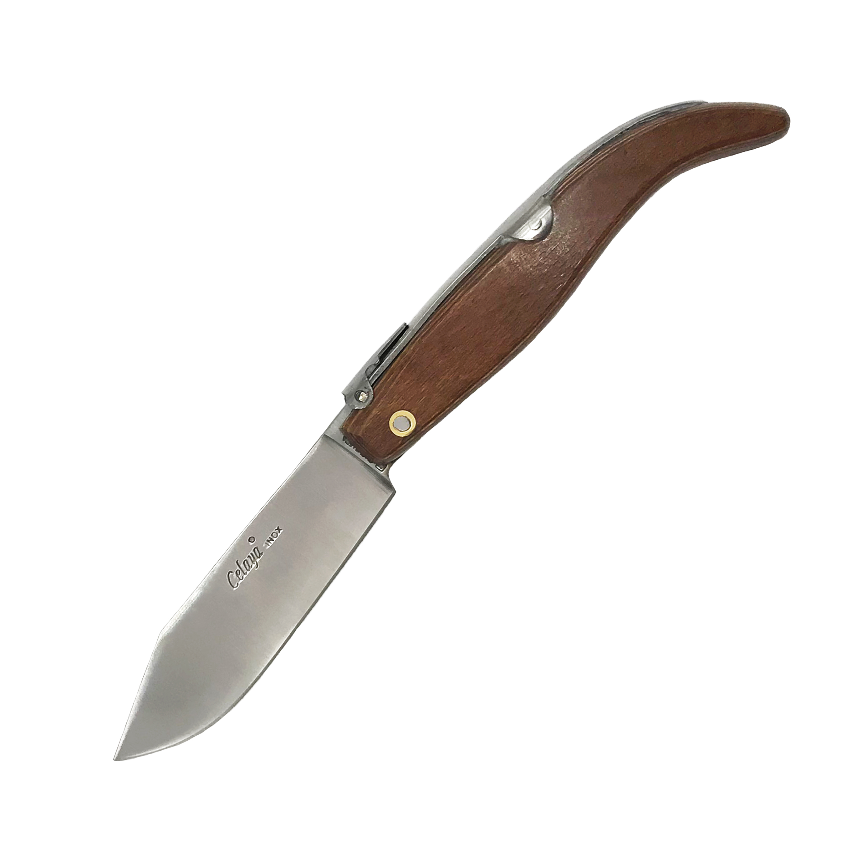 Navajas Pastora artesana con mango de madera prensada y hoja de 8...