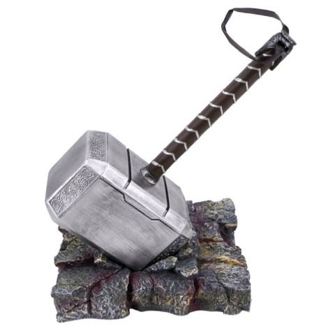 Base para a figura de resina do martelo de Thor