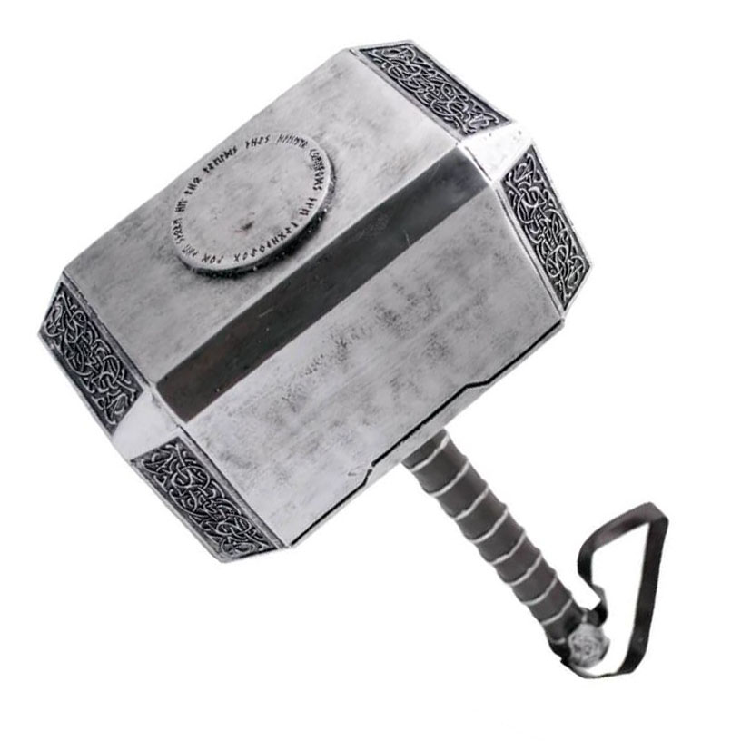 Figura de resina do martelo de Thor