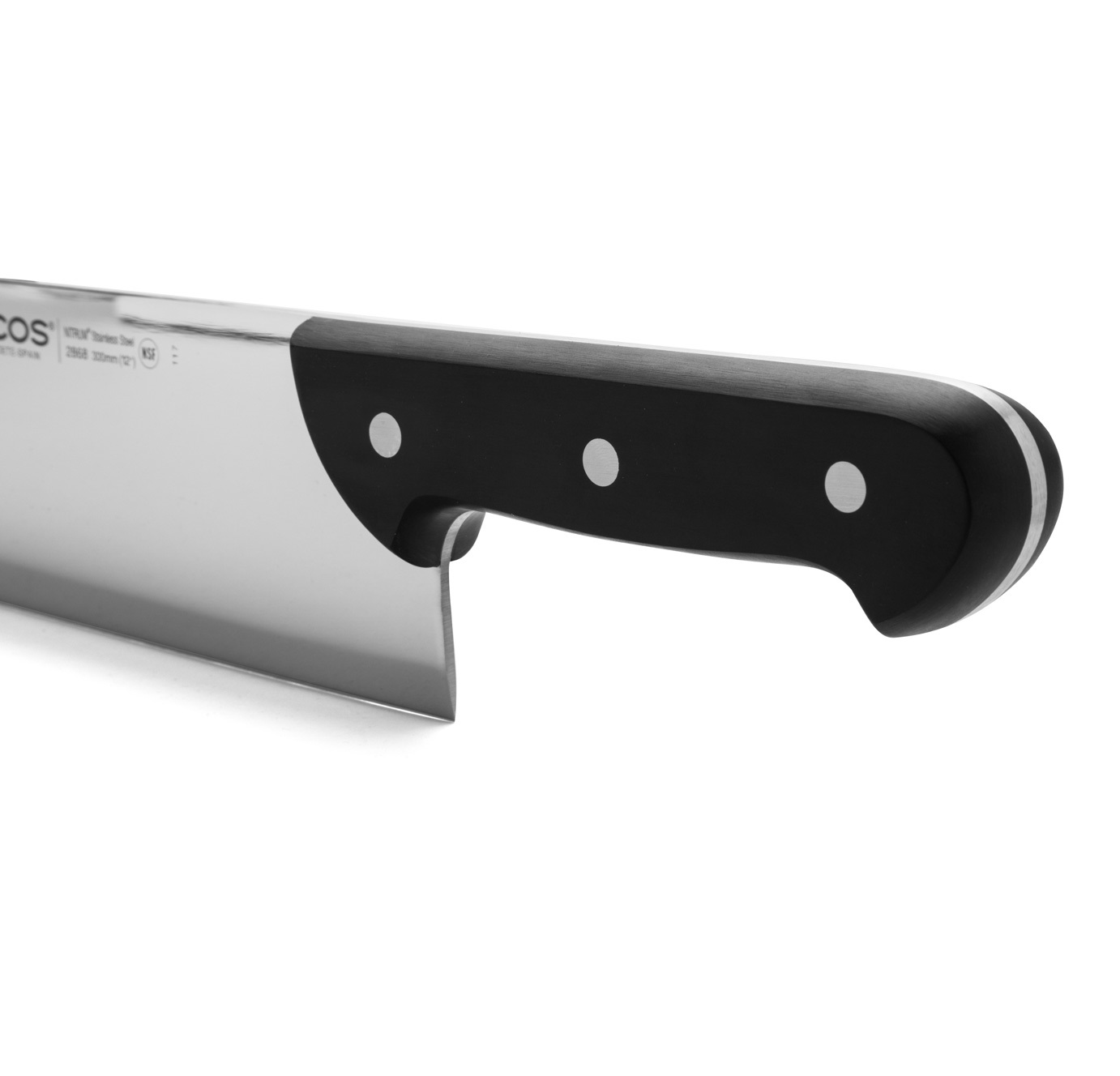 Coltello da macellaio universale Arcos con lama larga 30 cm e manico in poliossimetilene