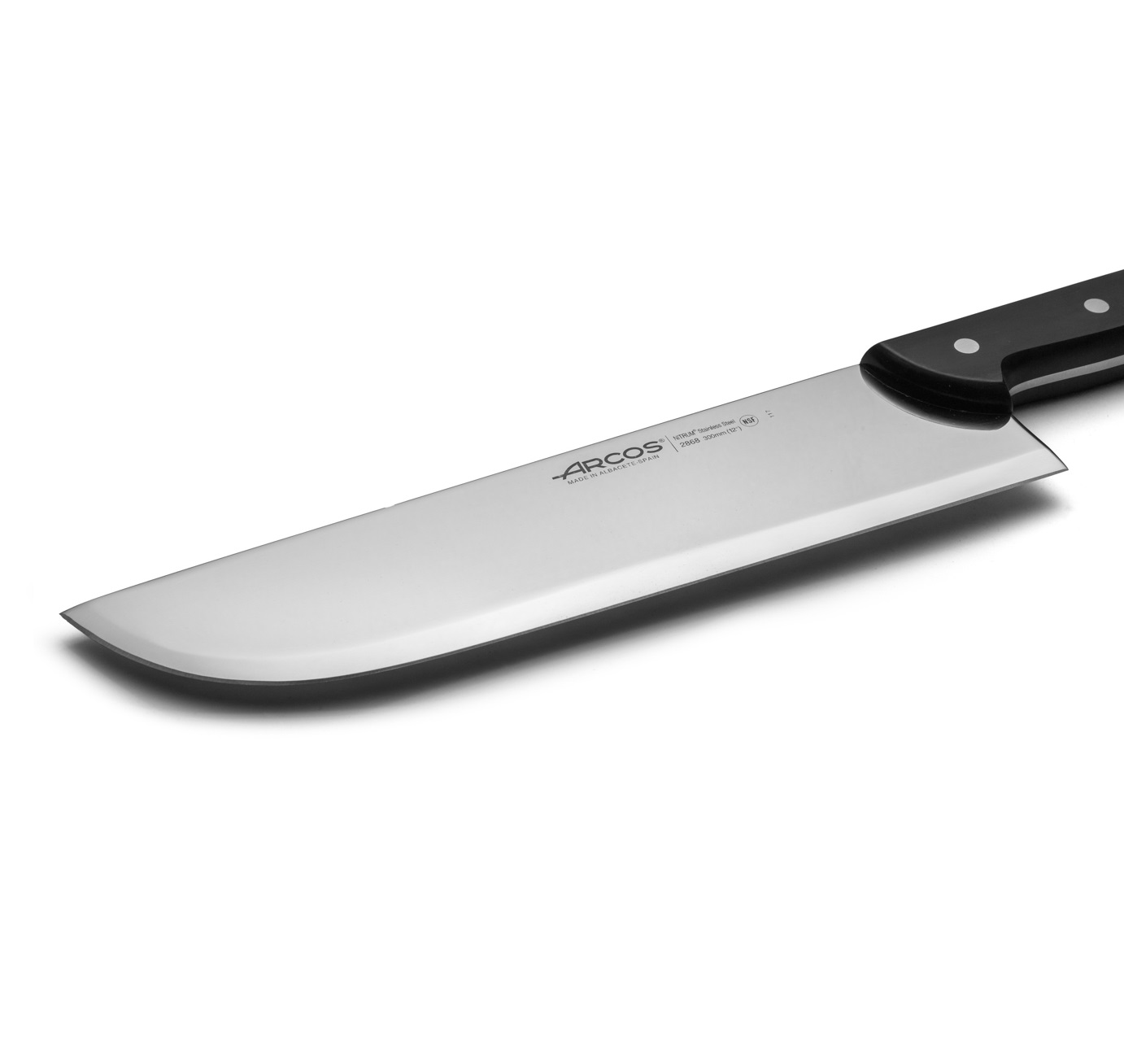 Coltello da macellaio universale Arcos con lama larga 30 cm e manico in poliossimetilene