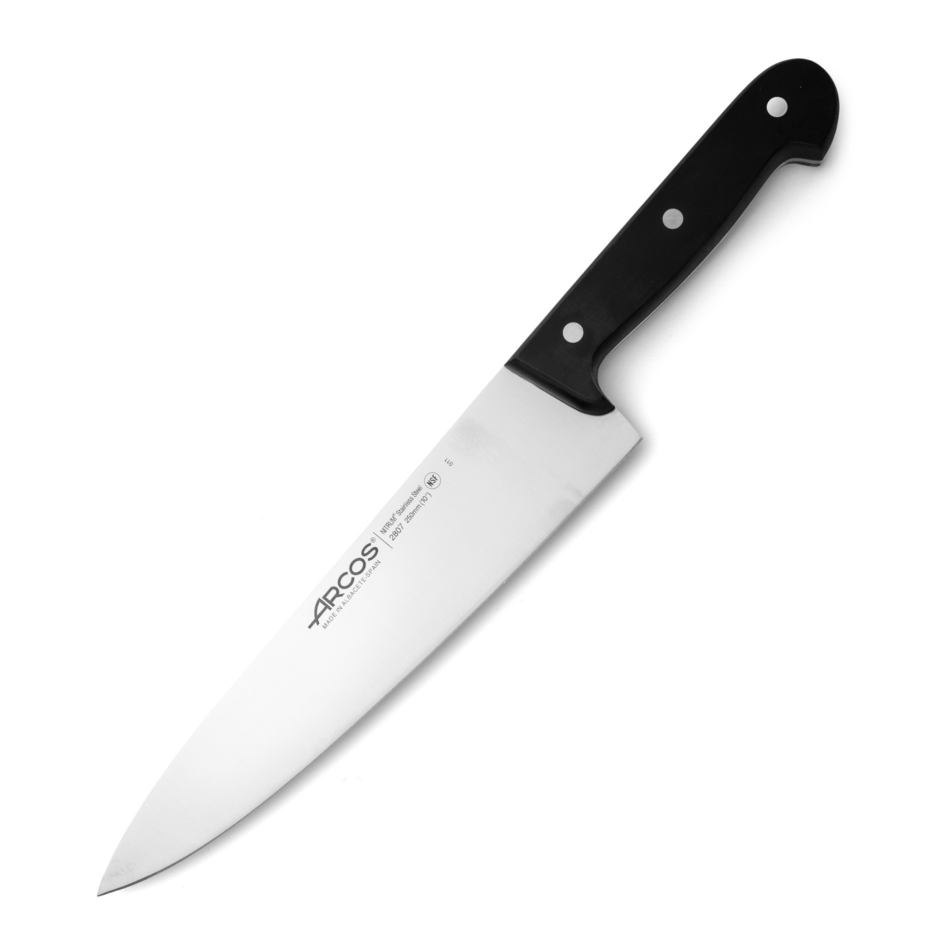 Cuchillo Cocinero Arcos Universal con hoja de 25 cm y mango de Po...