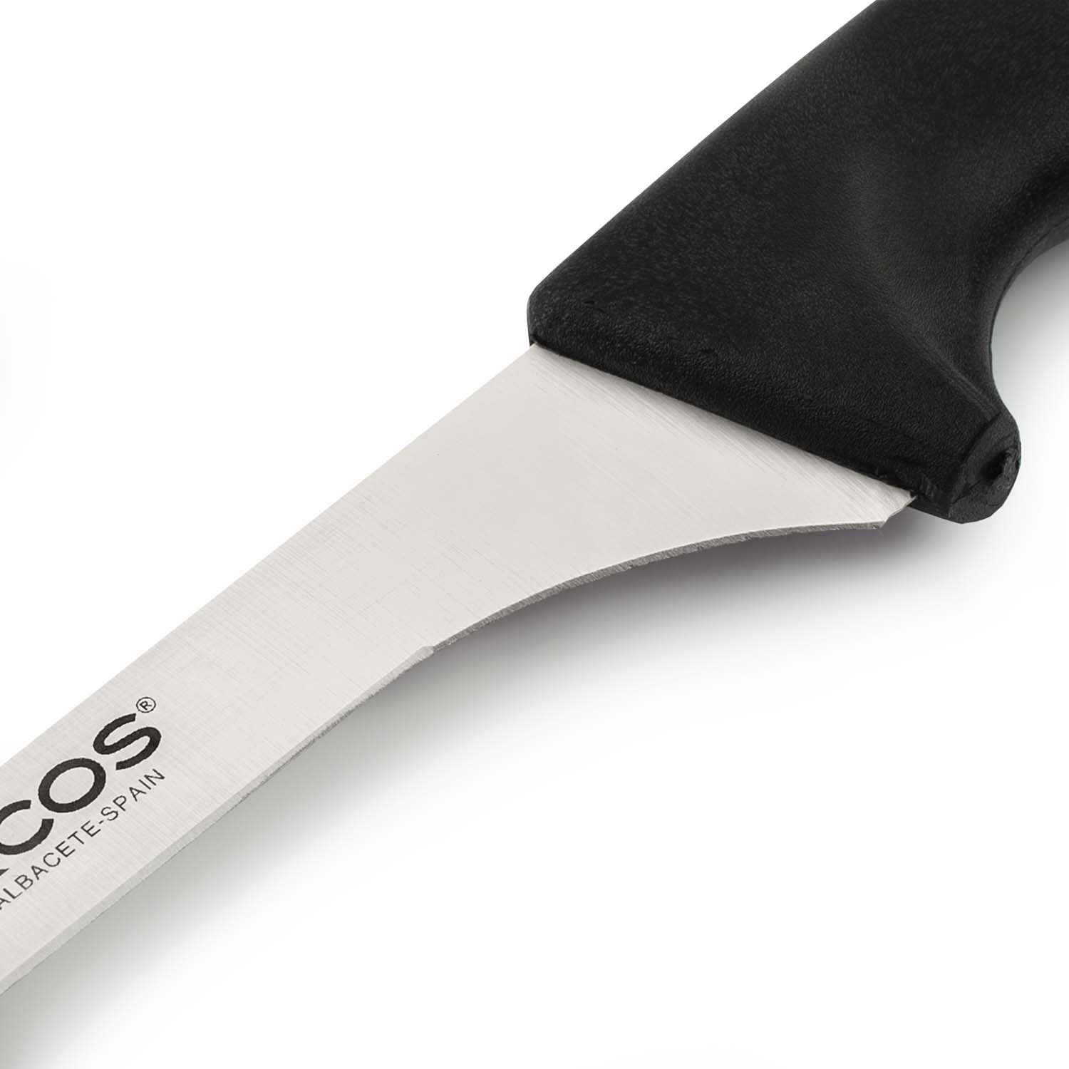 Conjunto de faca de presunto e afiador de aço da série Arcos Niza