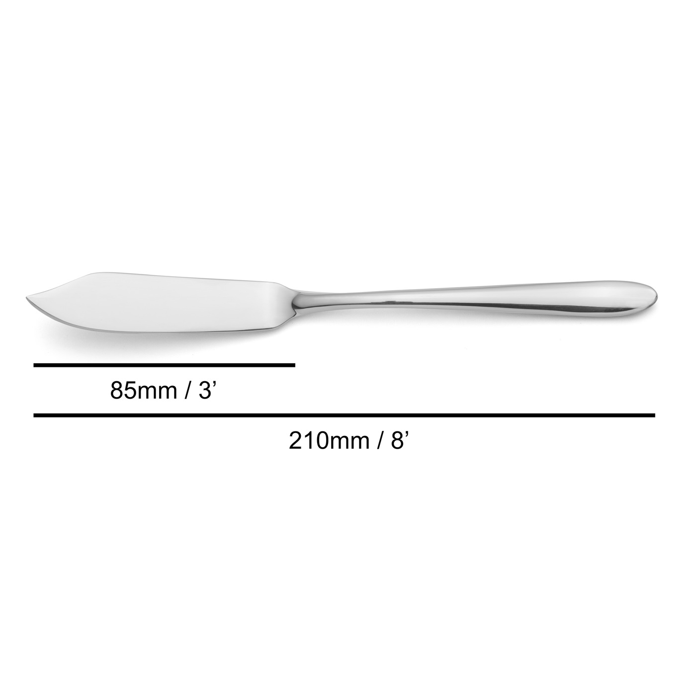 12 Facas de Peixe Arcos Berlin Series Aço Inoxidável 210mm