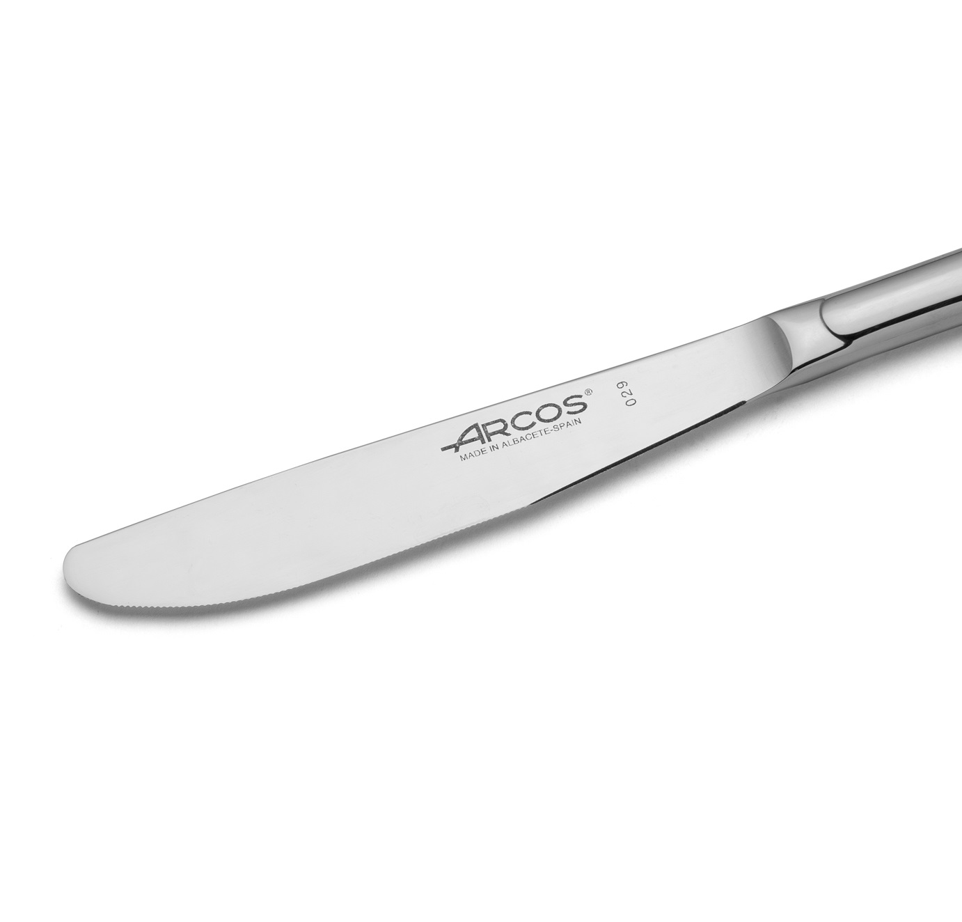 12 facas de mesa da série Arcos Berlin, aço inoxidável, 220 mm