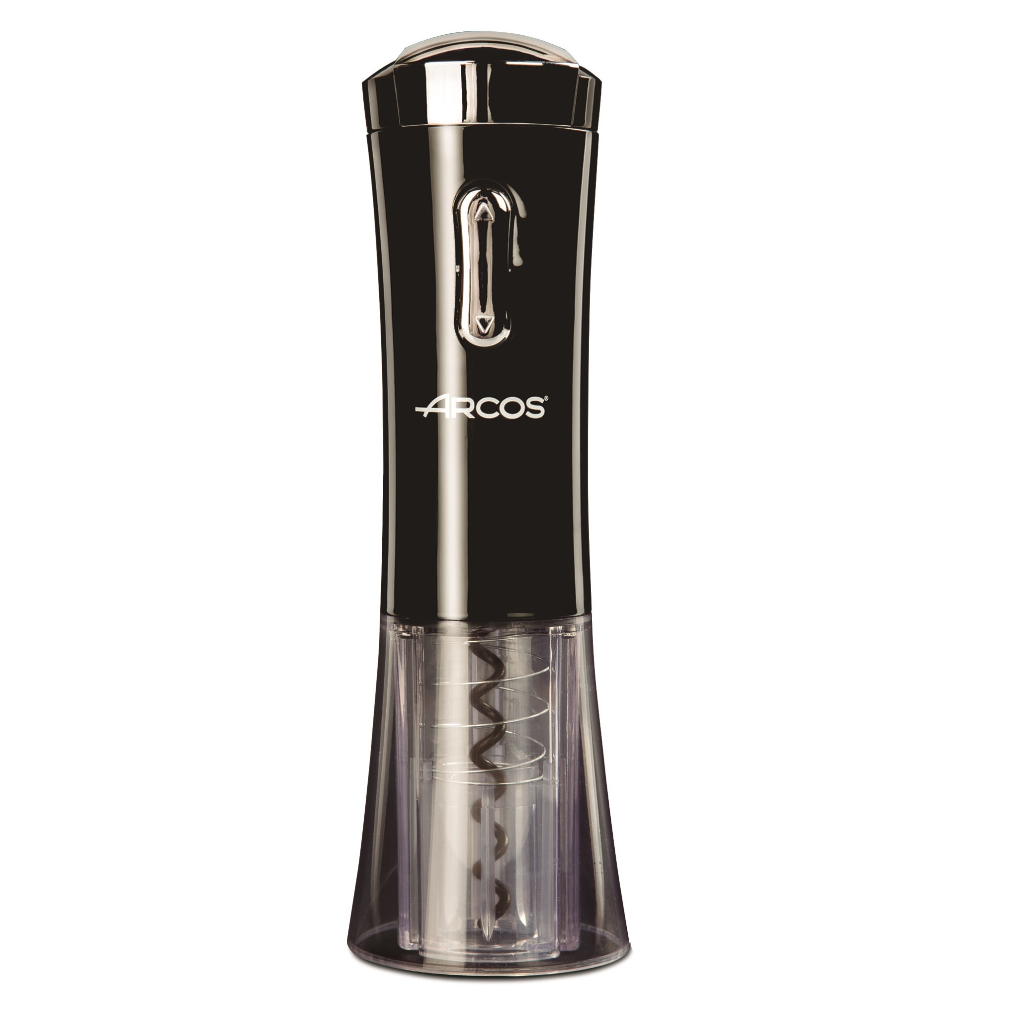 Sacacorchos eléctrico negro Arcos