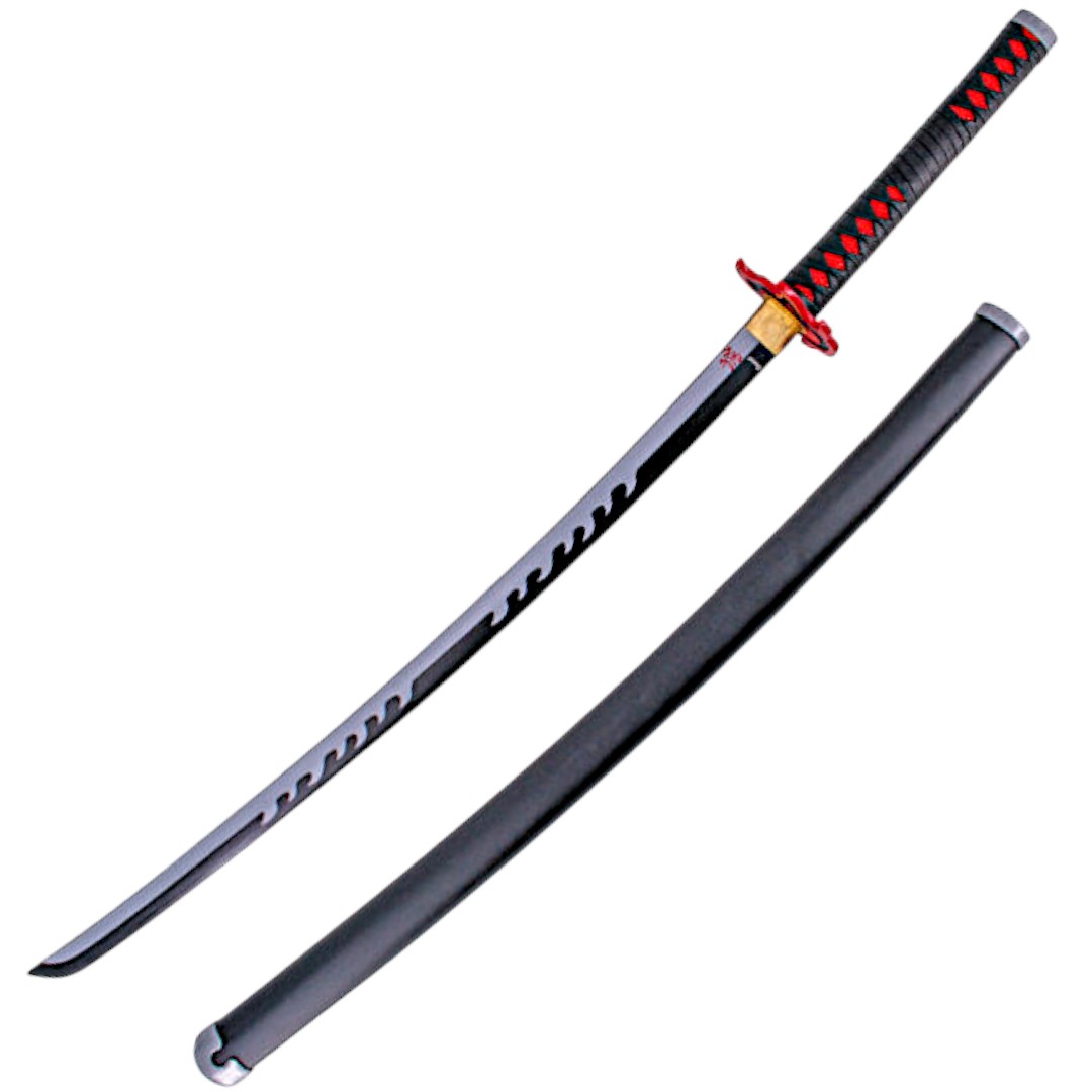 Funcional Demon Slayer Mingshao Katana usado por Kamado Tanjirou ...