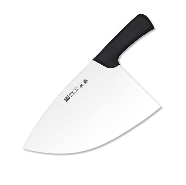 Hacha filetera media luna con hoja de 295 mm y mango de fibra neg...