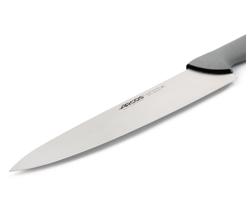 Cuchillo cocinero Arcos con hoja de 300 mm Colour Prof con mango doble inyectado gris
