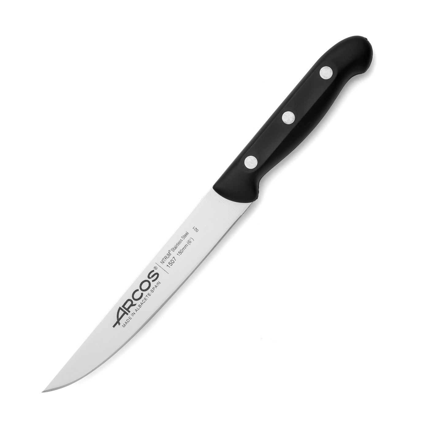 Cuchillo de cocina Arcos Maitre con mango de polipropileno negro ...