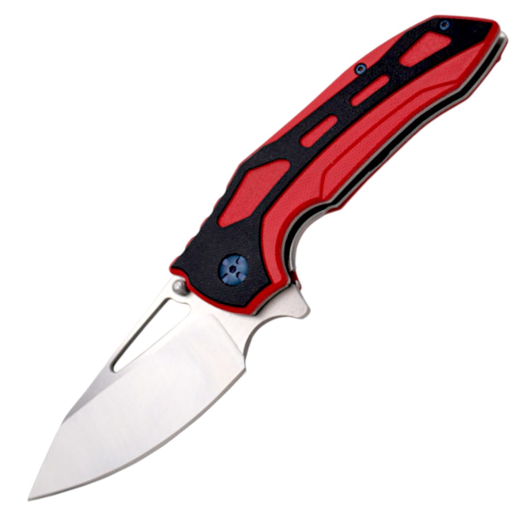 Canivete Thunder ball Bearing G10 preto e vermelho Third