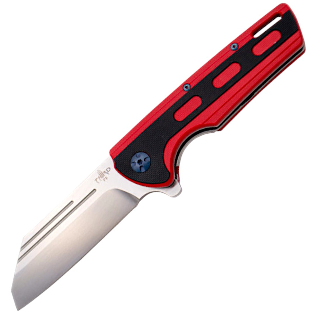 Canivete Thunder G10 vermelho e preto Third