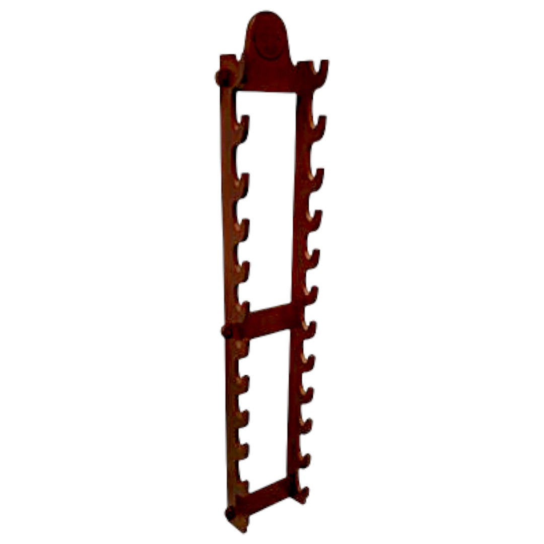 Expositor de madeira para 12 peças