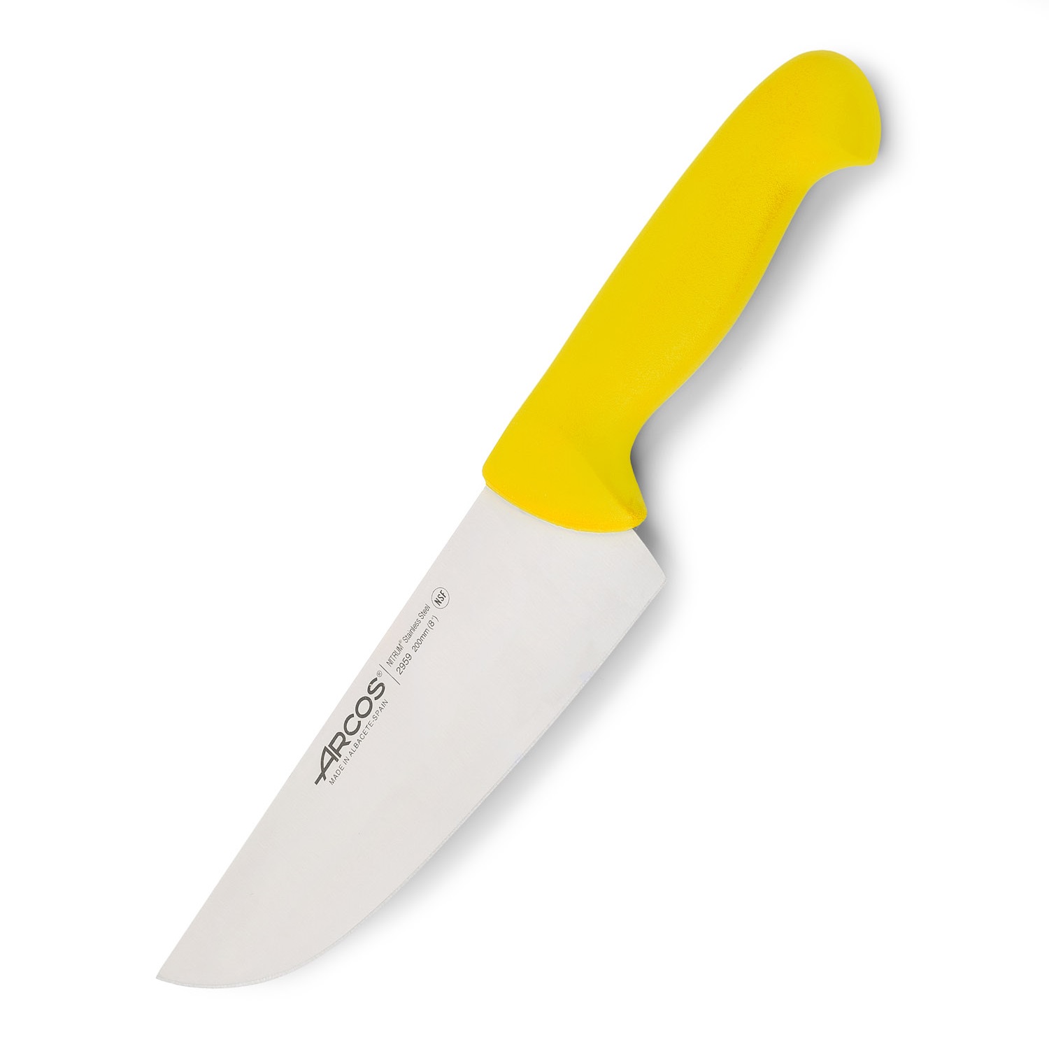 Cuchillo carnicero 200 mm Arcos mango inyección polipropileno de ...