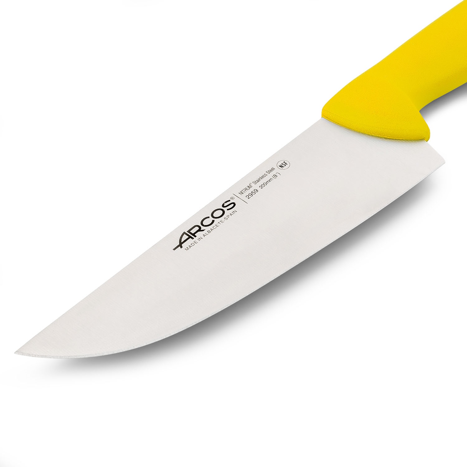 Arcos 200 mm Fleischermesser mit farbigem, spritzgegossenem Polypropylengriff