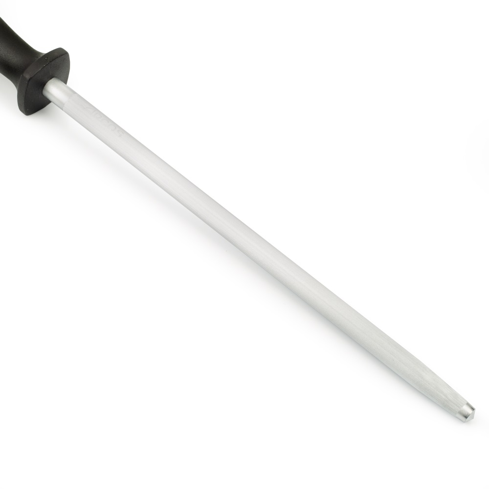 Afilador 230x10 mm acero al carbono cromado Arcos con mango de polipropileno negro