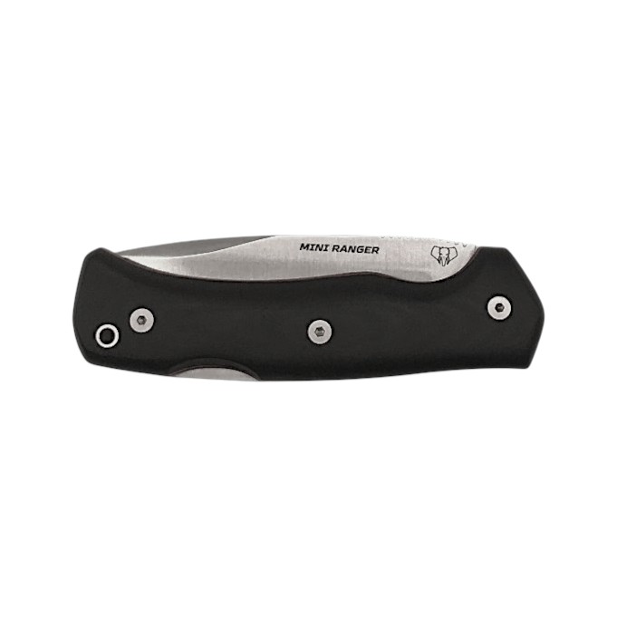 Navaja Mini ranger Cudeman con mango de G10 negro. Incluye funda