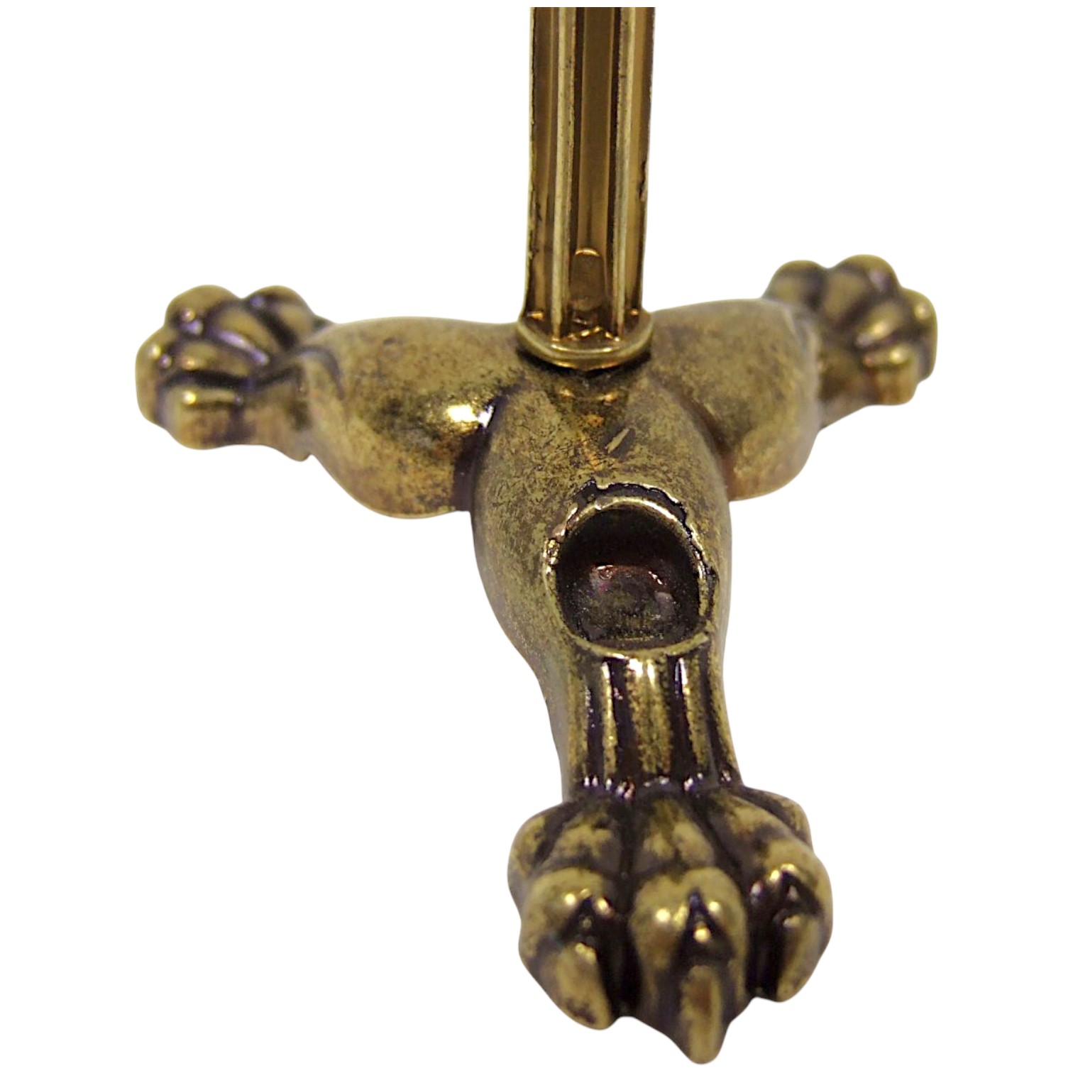 Soporte metálico para abrecartas