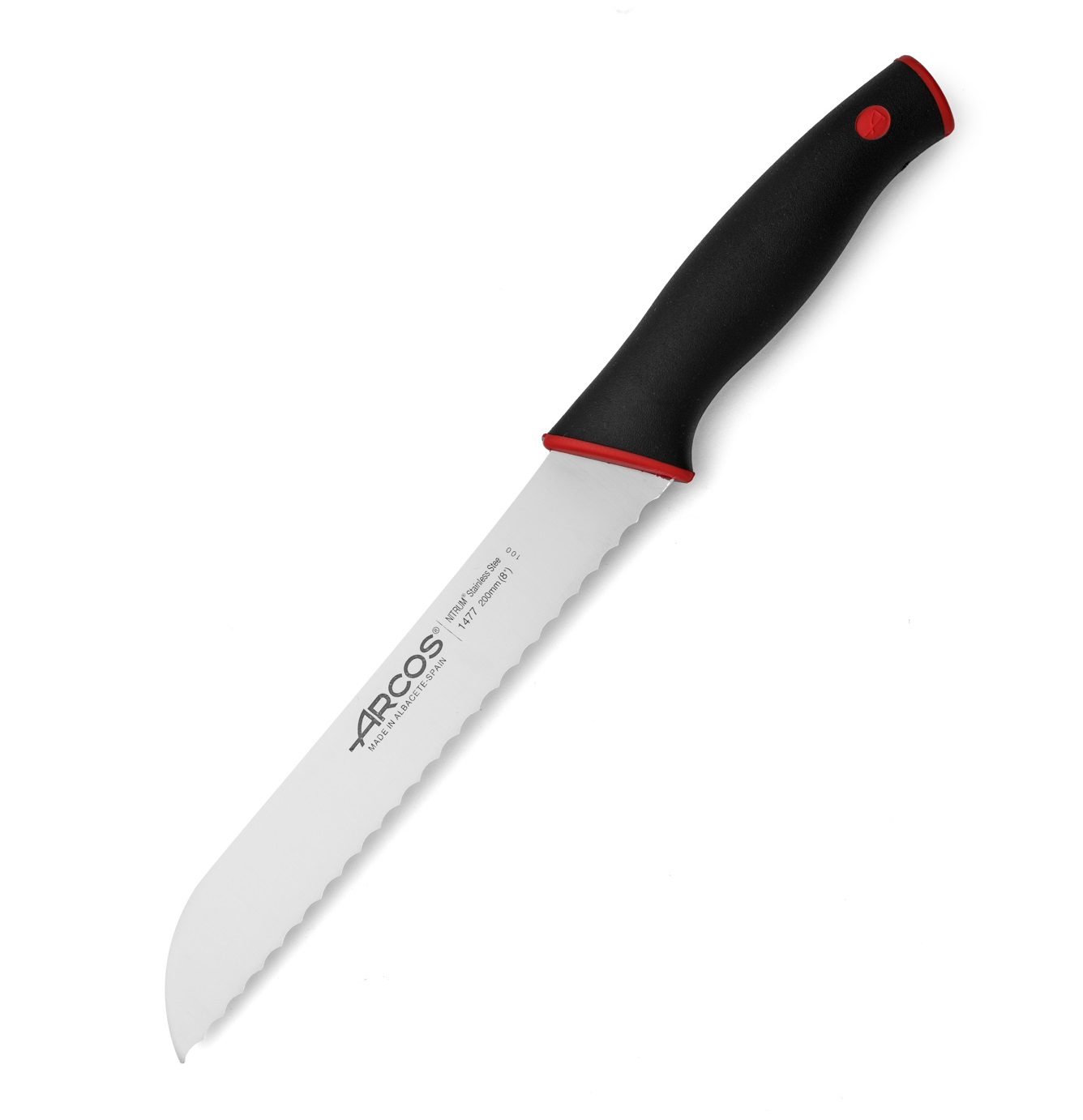 Cuchillo panero con mango ergonómico de doble inyección Arcos Duo
